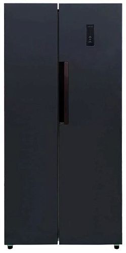 Холодильник двухкамерный Отдельностоящий LEX LSB520BlID черный/металл фото в интернет-магазине «Mebelex»