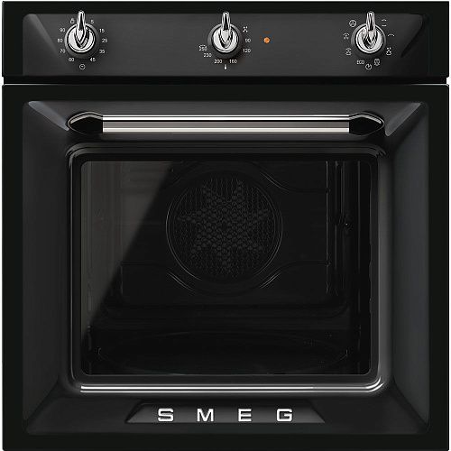 Духовой шкаф Электрический SMEG SF6905N1, черный фото в интернет-магазине «Mebelex»