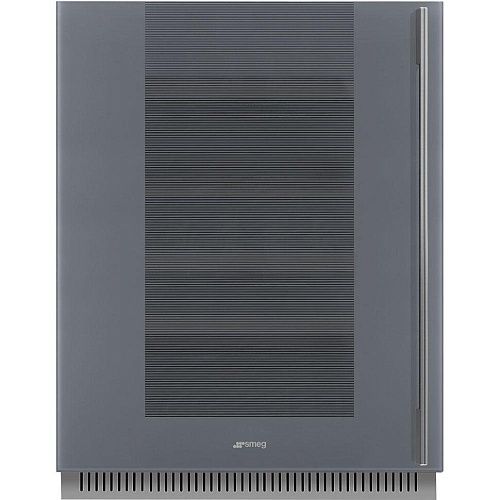 Винный шкаф встраиваемый SMEG CVI138LS3 серый фото в интернет-магазине «Mebelex»