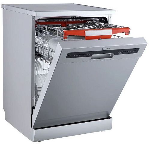 Посудомоечная машина Отдельностоящая LEX DW 6073 IX inox/нерж. сталь фото в интернет-магазине «Mebelex»