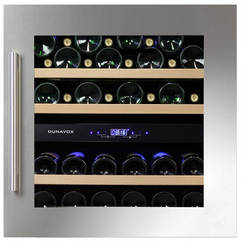 Встраиваемый винный шкаф Dunavox DAB-36.80DSS фото в интернет-магазине «Mebelex»