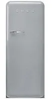 211 890 руб., Отдельностоящий холодильник SMEG FAB28RSV5, стиль 50-х годов, петли справа, Серебристый 