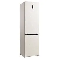 64 990 руб., Холодильник Отдельностоящий KORTING KNFC 62017 B, 201 см, бежевый