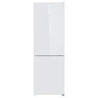74 990 руб., Отдельностоящий двухкамерный холодильник KORTING KNFC 61869 GW белое стекло